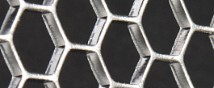 Perforation hexagonale